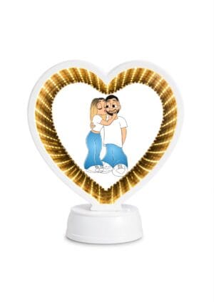 Oglinda Magica Cartoon Personalizata INFINITY LED - INIMA V8