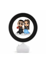 2026/07/94159.jpg Oglinda Magica Cartoon Personalizata LED- ROTUND V4