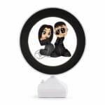 Oglinda Magica Cartoon Personalizata LED- ROTUND V5