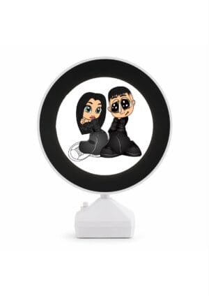 Oglinda Magica Cartoon Personalizata LED- ROTUND V5