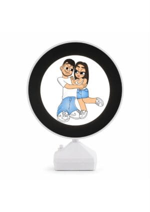 Oglinda Magica Cartoon Personalizata LED- ROTUND V3