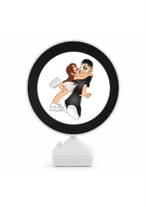 Oglinda Magica Cartoon Personalizata LED- ROTUND V2