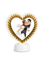 Oglinda Magica Cartoon Personalizata INFINITY LED - INIMA V2