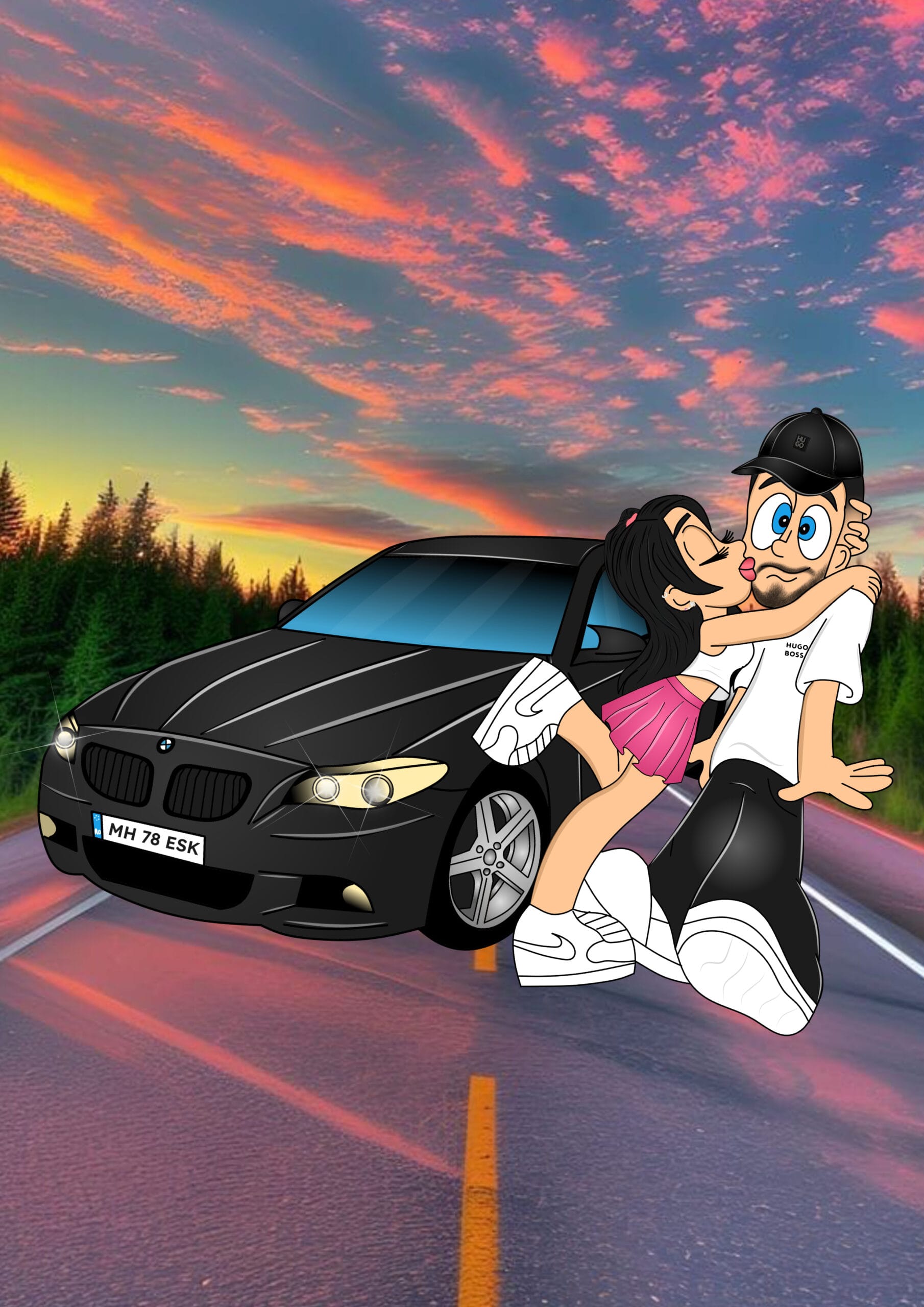 Tablou Cartoon personalizat 9