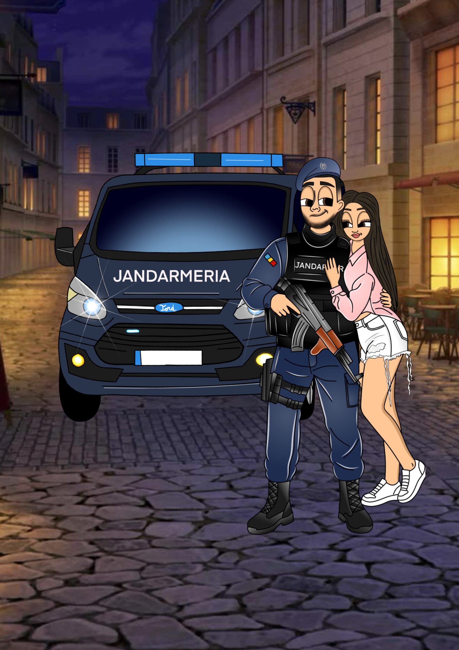 Tablou Cartoon personalizat