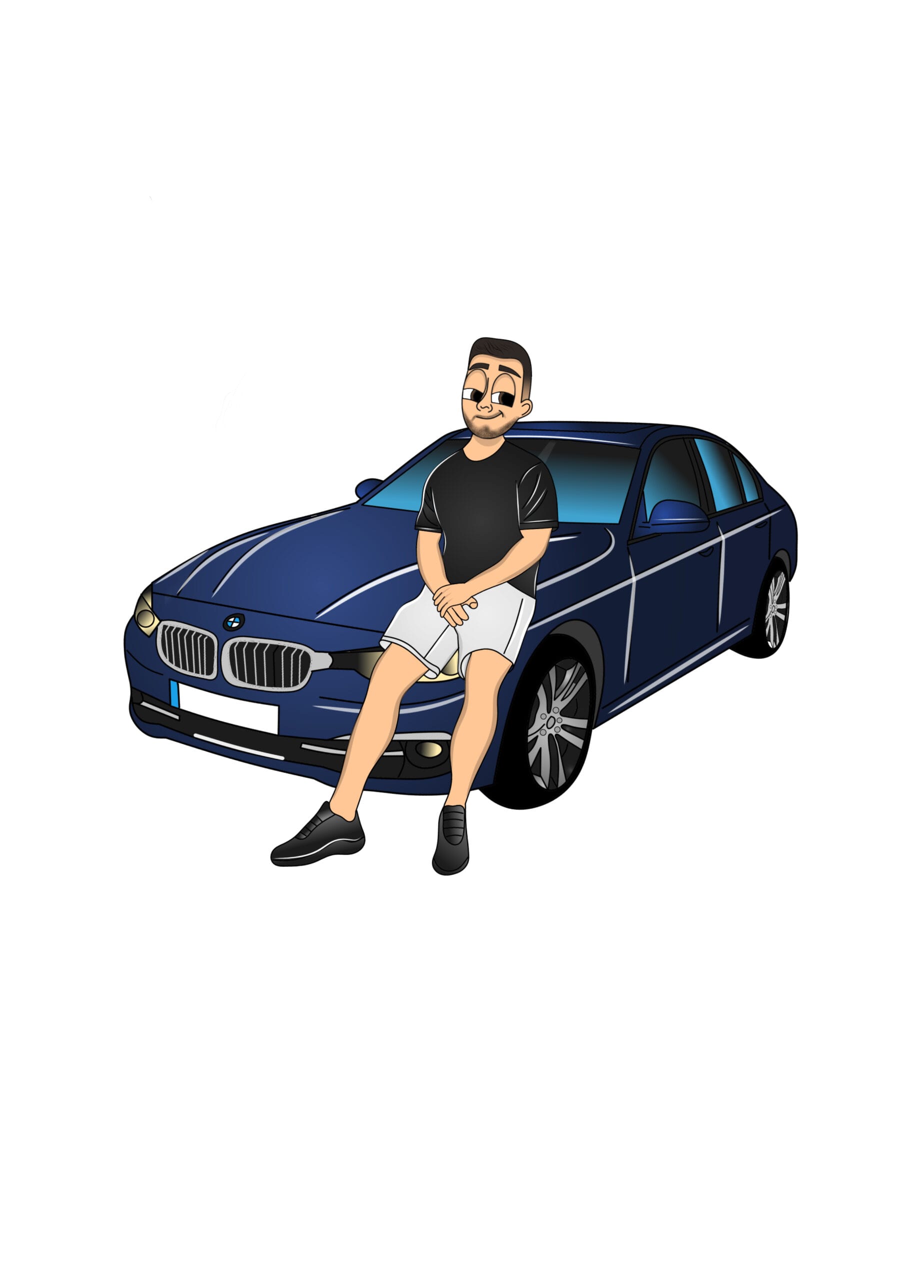Tablouri Cartoon o singură persoană
